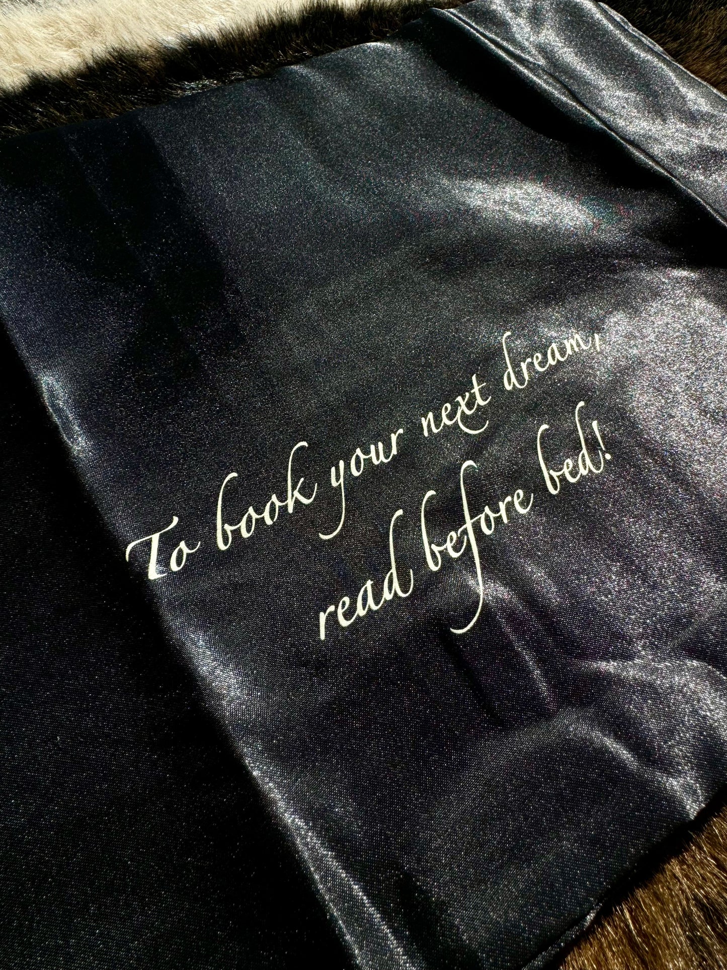 Black Silk Pillowcase